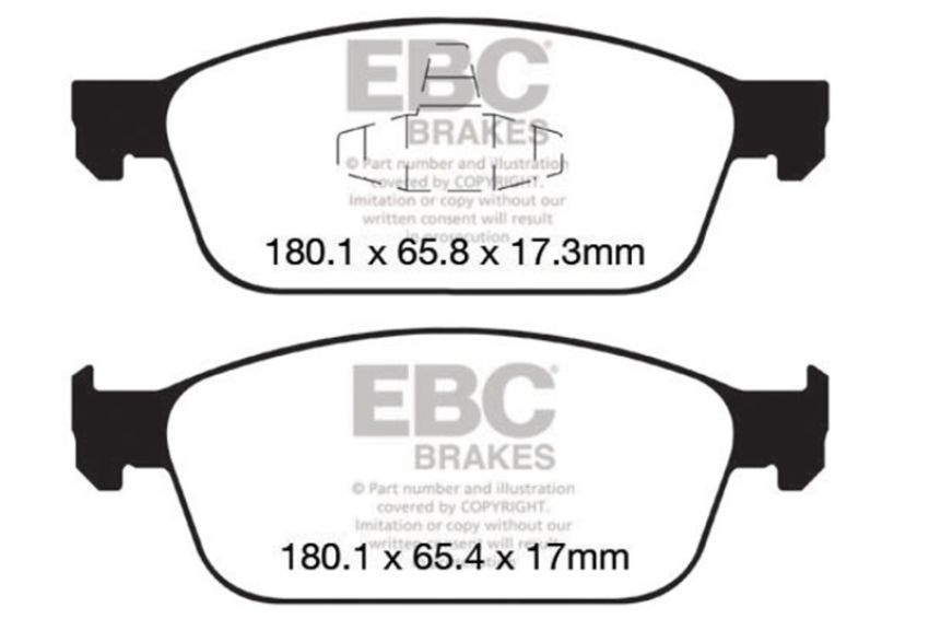 EBC Brakes DP52145NDX Bluestuff NDX Full Race Brake Pads