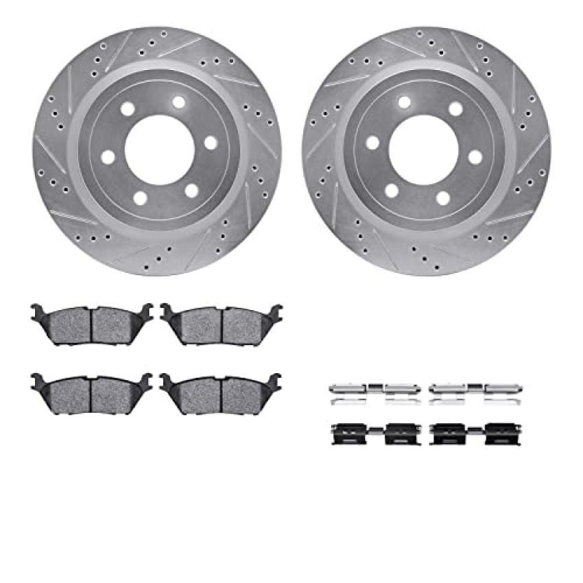 Dynamic Friction 7412-54113 Rotor Kit