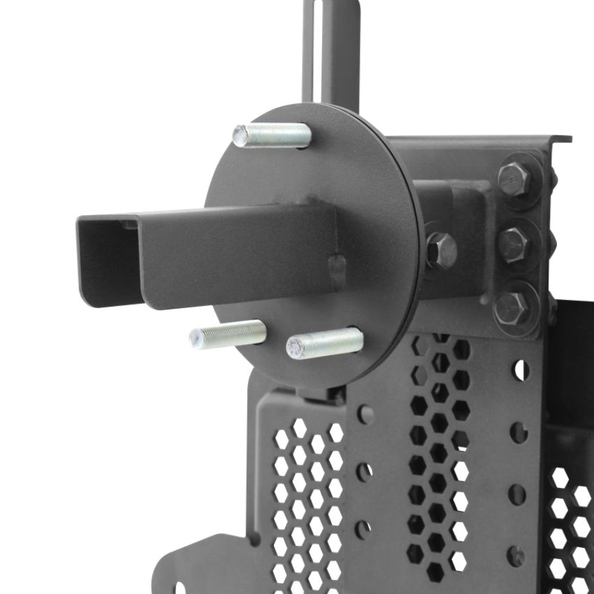 Go Rhino 27137T 08-22 Jeep Wrangler JL/JLU Body Mount Spare Tire Carrier - Tex. Blk