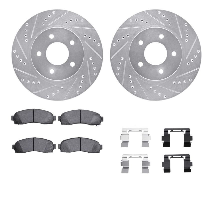 Dynamic Friction 7412-47012 Rotor Kit