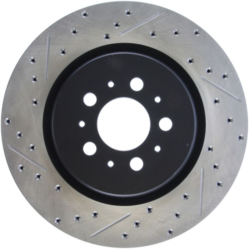 Stoptech 127.39036R Slotted & Drilled Sport Brake Rotor