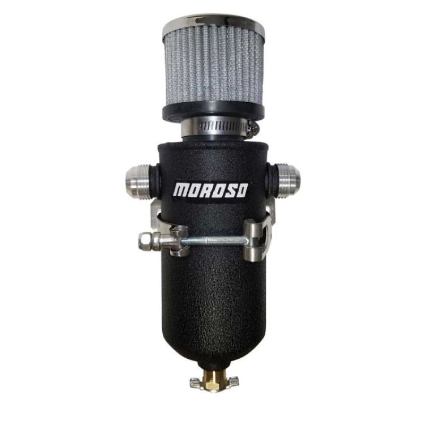 MOROSO MOR85753 Remote Breather Tank - w/2 - 12an Fitting