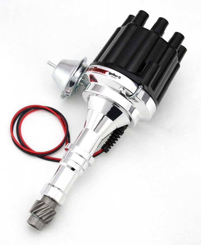 PERTRONIX IGNITION PRTD151700 Buick Billet Distributor - V8 Black Cap