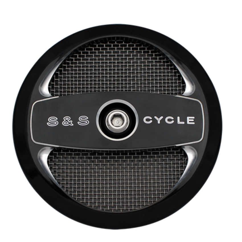 S&S Cycle 170-0214 Air 1 Air Cleaner Cover - Gloss Black