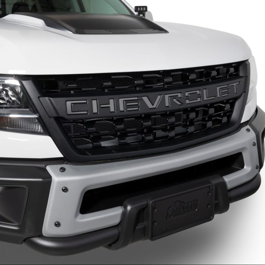Putco 55554BPGM 19-20 Chevy Colorado - Grille Letters - Black Platinum Chevrolet Letters