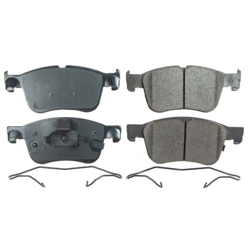 PowerStop 17-2300 PowerStop - Z17 Low-Dust Ceramic Brake Pads with Hardware