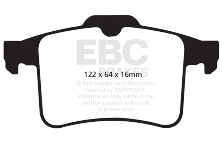EBC Brakes DP32059C Redstuff Ceramic Low Dust Brake Pads