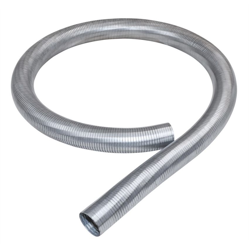 FORTLUFT 4401117 Exhaust Flex Tube 2.25''x72.00'' Galvanized Steel