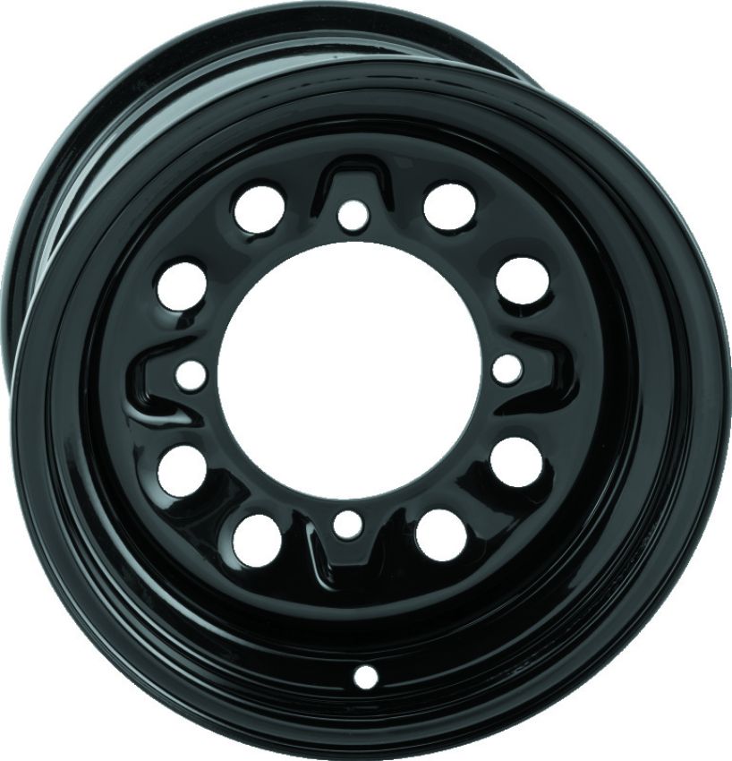 QuadBoss 608490 Steely Wheel 12X7 - 4+3 - 4/156