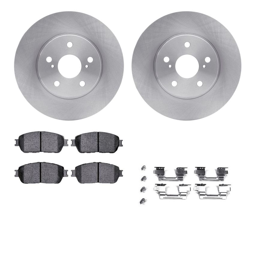 Dynamic Friction 6412-76001 Rotor Kit