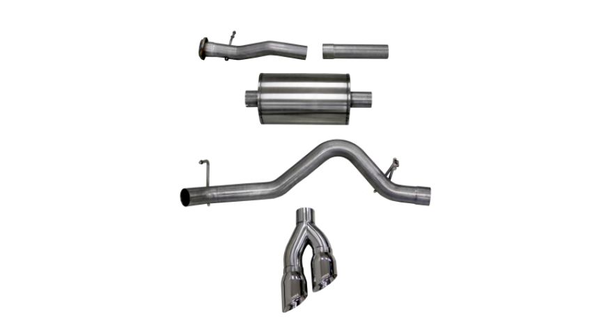 CORSA Performance 14745 Corsa 2017-2022 Chevy Colorado 3.6L Extended Cab/ Long BedSport Cat-Back System Single Rear Exit