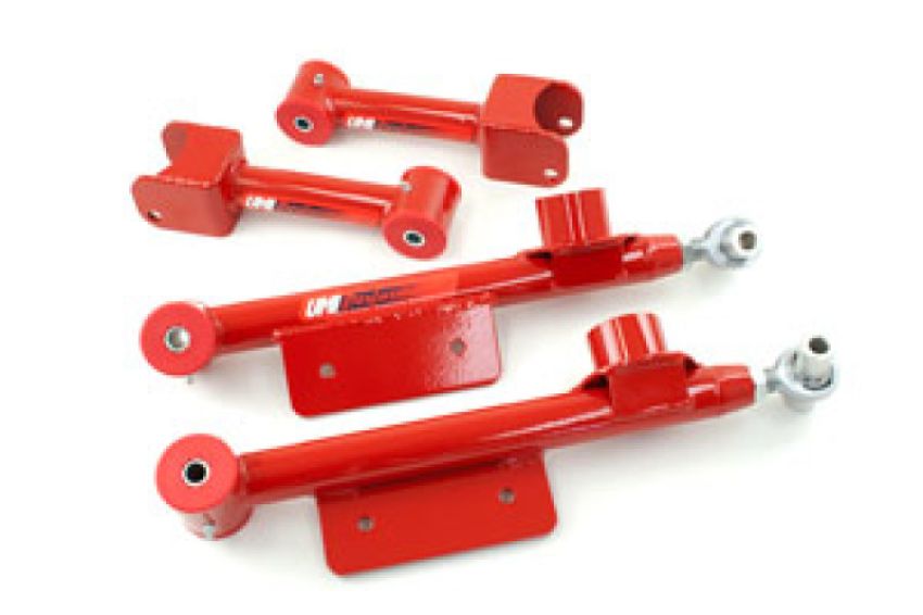 UMI Performance 101416-R 99-04 Ford Mustang Upper & Lower Rear Control Arms Kit