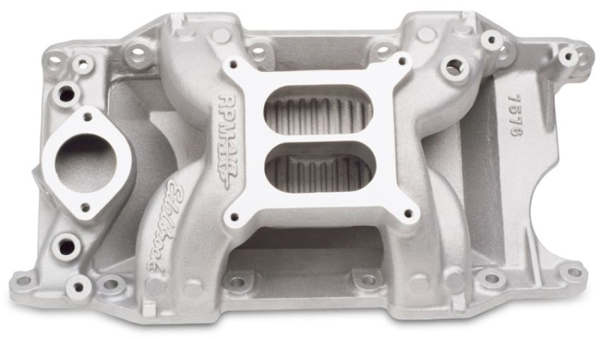 EDELBROCK EDE7576 SBM Performer RPM A/G Manifold - 340-360