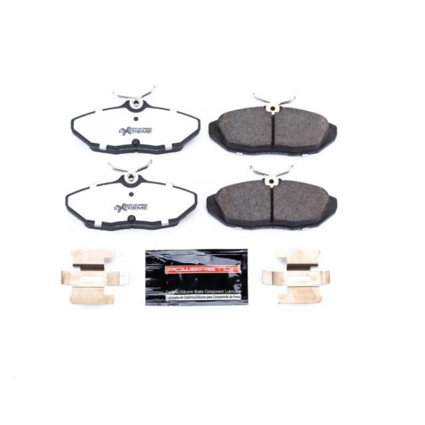 PowerStop Z26-599 PowerStop - Z26 Performance Carbon-Fiber Ceramic Brake Pads with Hardware Kit