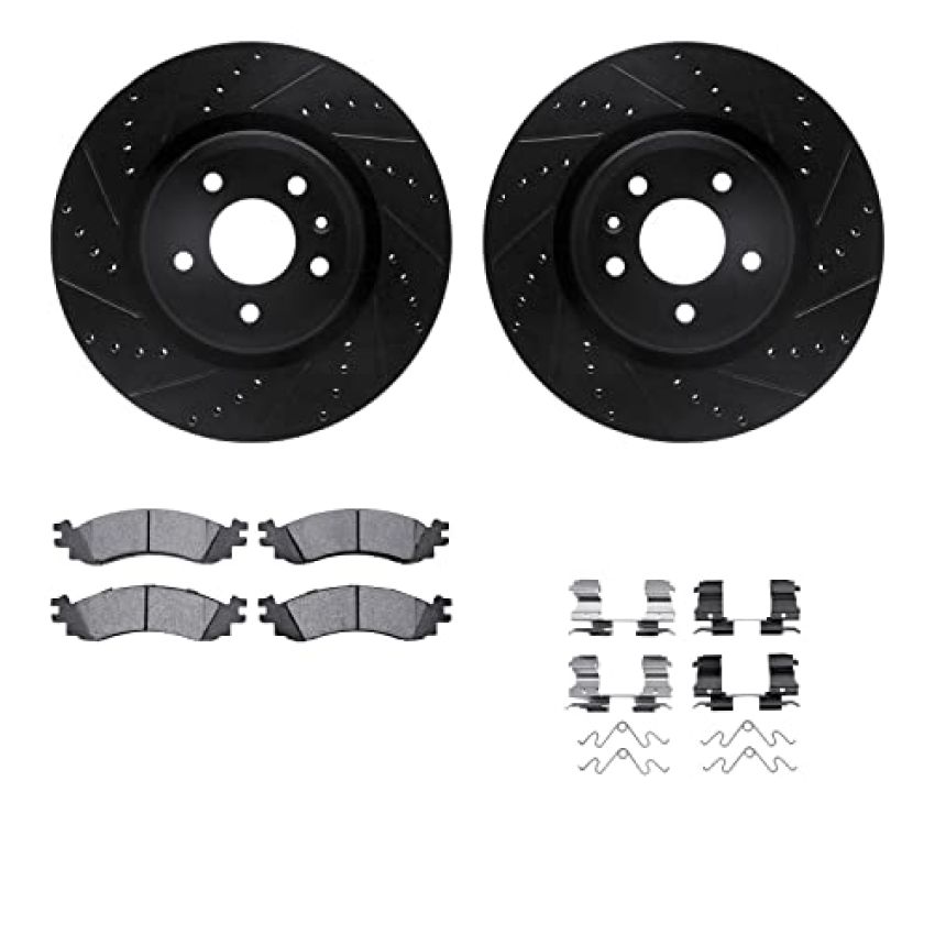 Dynamic Friction 8512-54099 Rotor Kit