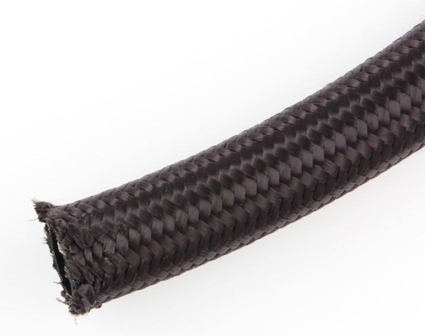 FRAGOLA FRG842012 #12 Black Nylon Race Hose 20ft