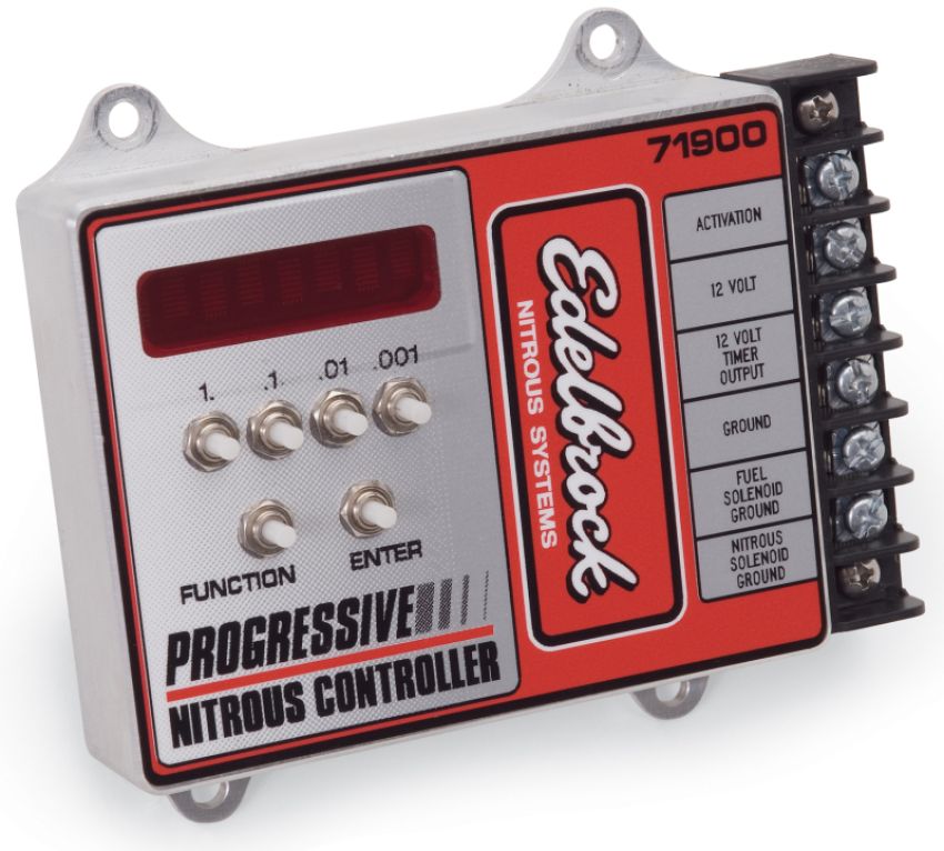 Edelbrock 71900 Nitrous ProgressIVe Nitrous Controller 32 Bit