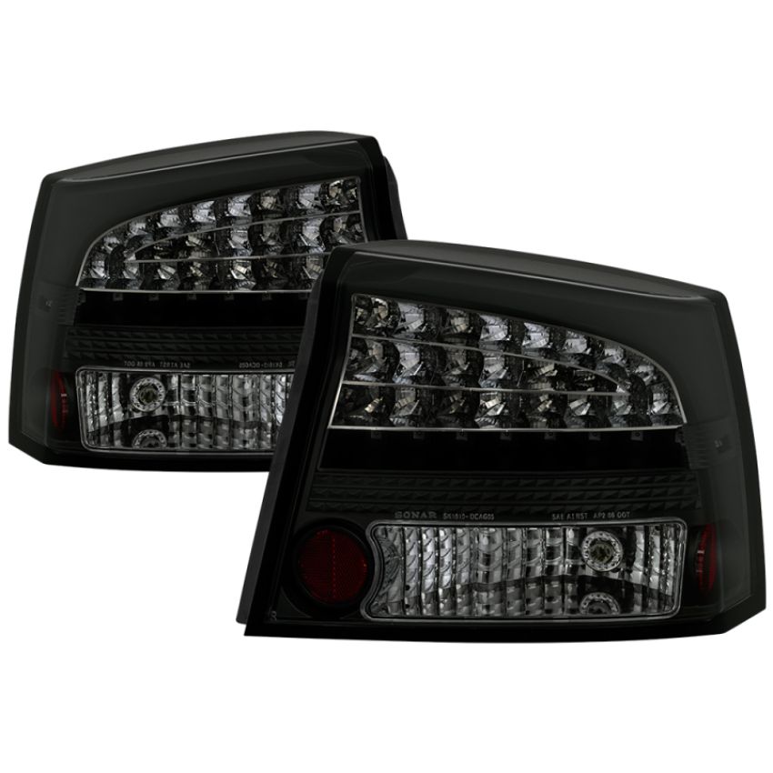 SPYDER 5084408 LED Tail Lights - Black Smoke