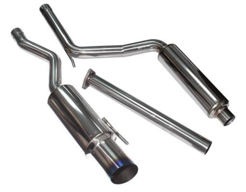 Injen SES1578TT 06-09 Civic Si Coupe Only 60mm Cat-back Exhaust w/ Titanium Tip