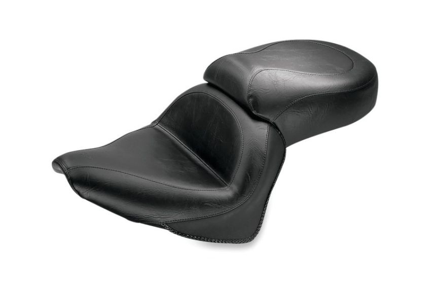Mustang Motorcycle 75794 Mustang 99-08 Honda VLX600 Shadow Wide Touring 1PC Seat - Black