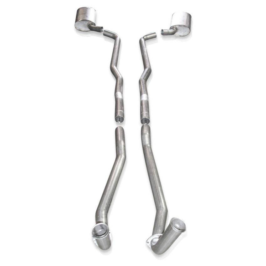 Stainless Works V6303000S 1963 Corvette Exhaust 2-1/2in Factory Connect