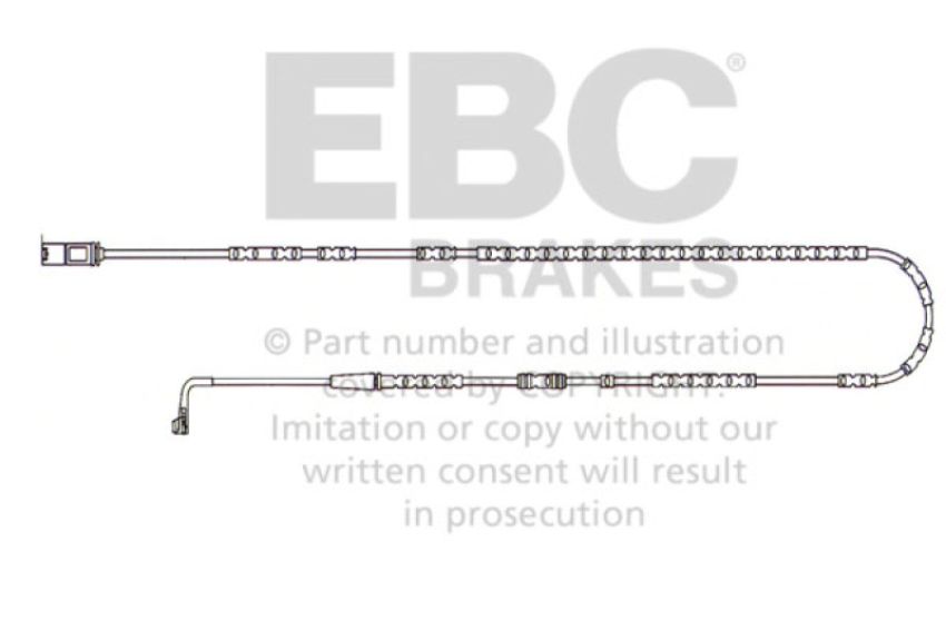 EBC Brakes EFA143 Brake Wear Lead Sensor Kit