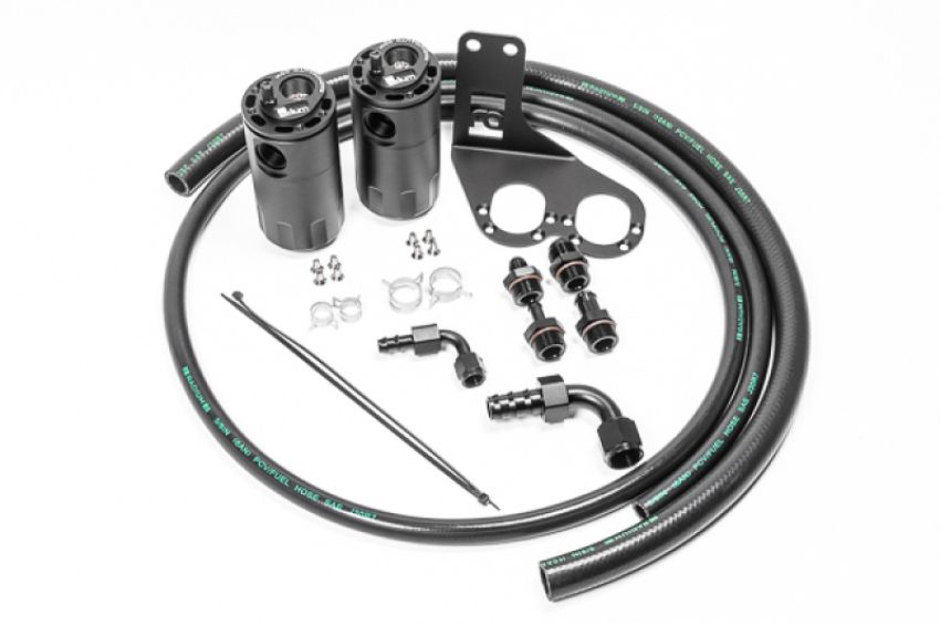 Radium Engineering 20-0026-FL DUAL CATCH CAN KIT, LOTUS EVORA, FLUID LOCK