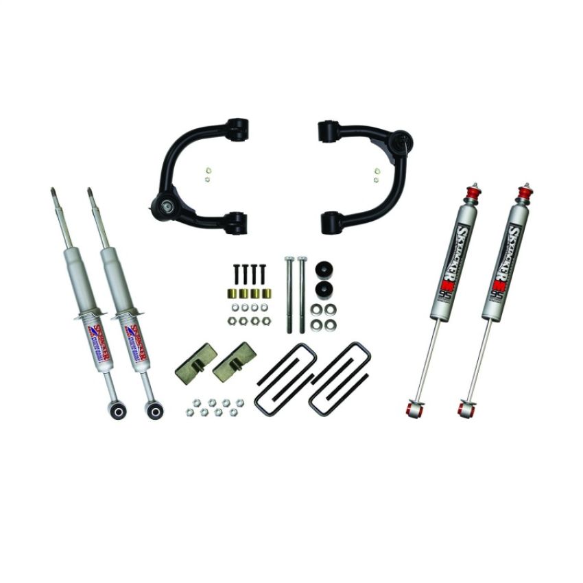 Skyjacker TC530STUM 3in Upper A-Arm Kit with Performance Struts and Rear Blocks and M95 Monotube Shocks