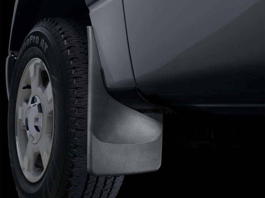 WEATHERTECH WEA110010 07- GM P/U Front Mud Flaps w/o Flares