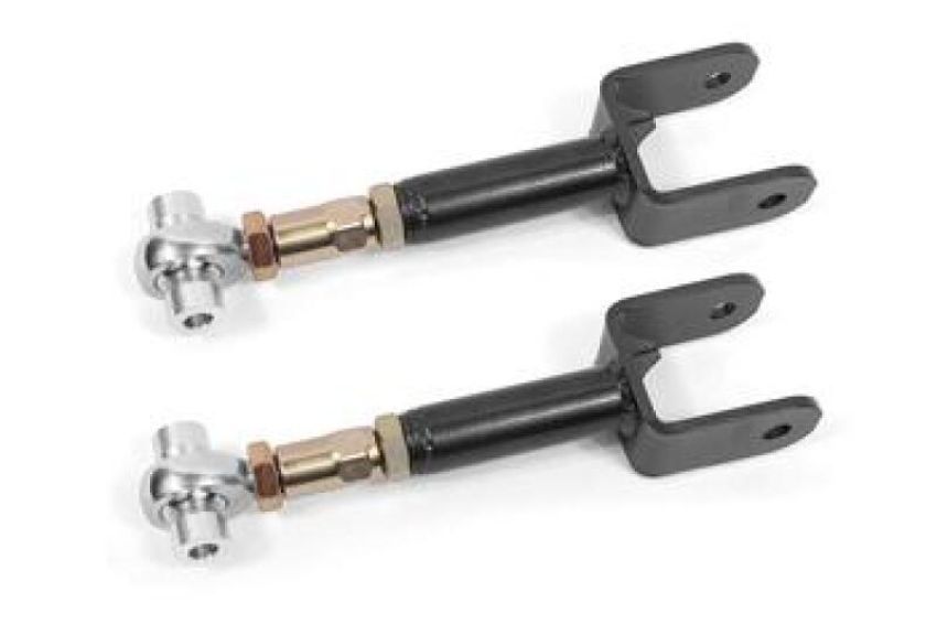 BMR Suspension UCA463H BMR 78-87 G-Body Upper Control Arms DOM On-car Adj Rod Ends - Black Hammertone