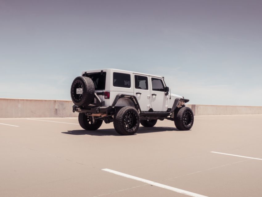 Road Armor 507ARG4B 07-18 Jeep Wrangler JKU 4DR Stealth Rocker Body Armor Rocker Panel - Tex Blk
