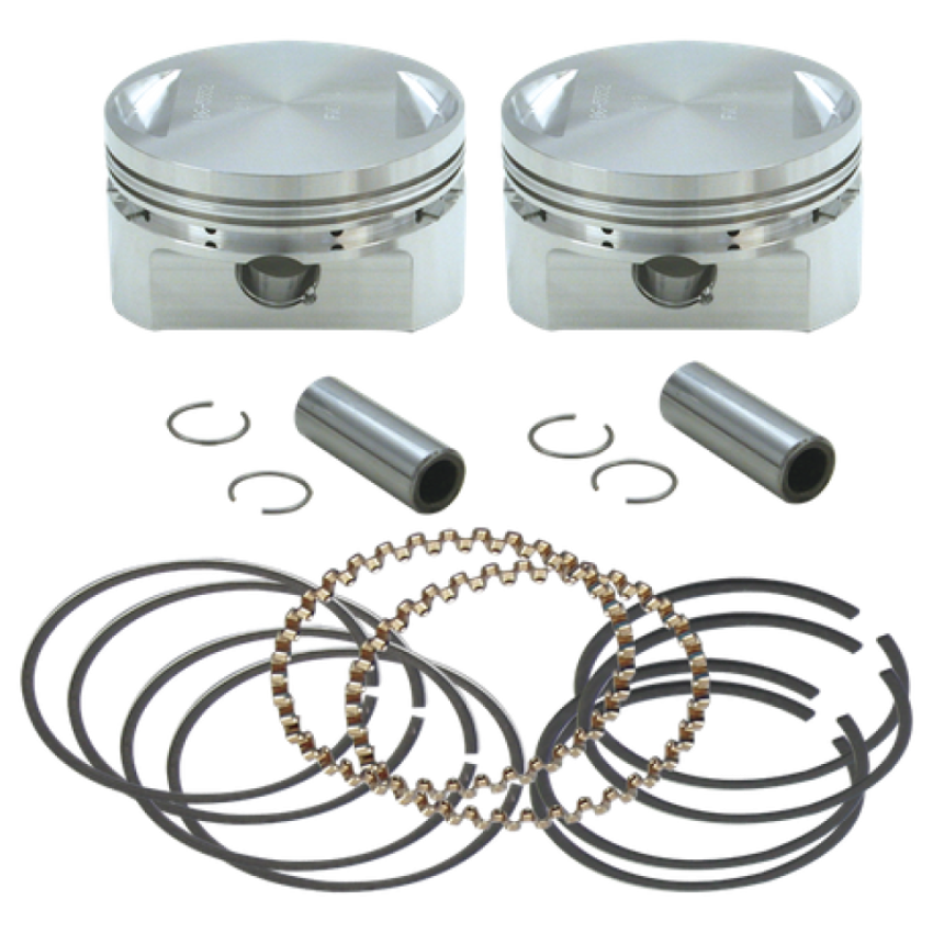 S&S Cycle 106-5793 84-99 BT 3-1/2in .030in Bore Forged Stroker Piston Kit