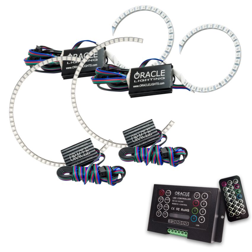Oracle Lighting 2204-333 ColorSHIFT(tm) Halo Kit, ColorSHIFT(tm) 2.0