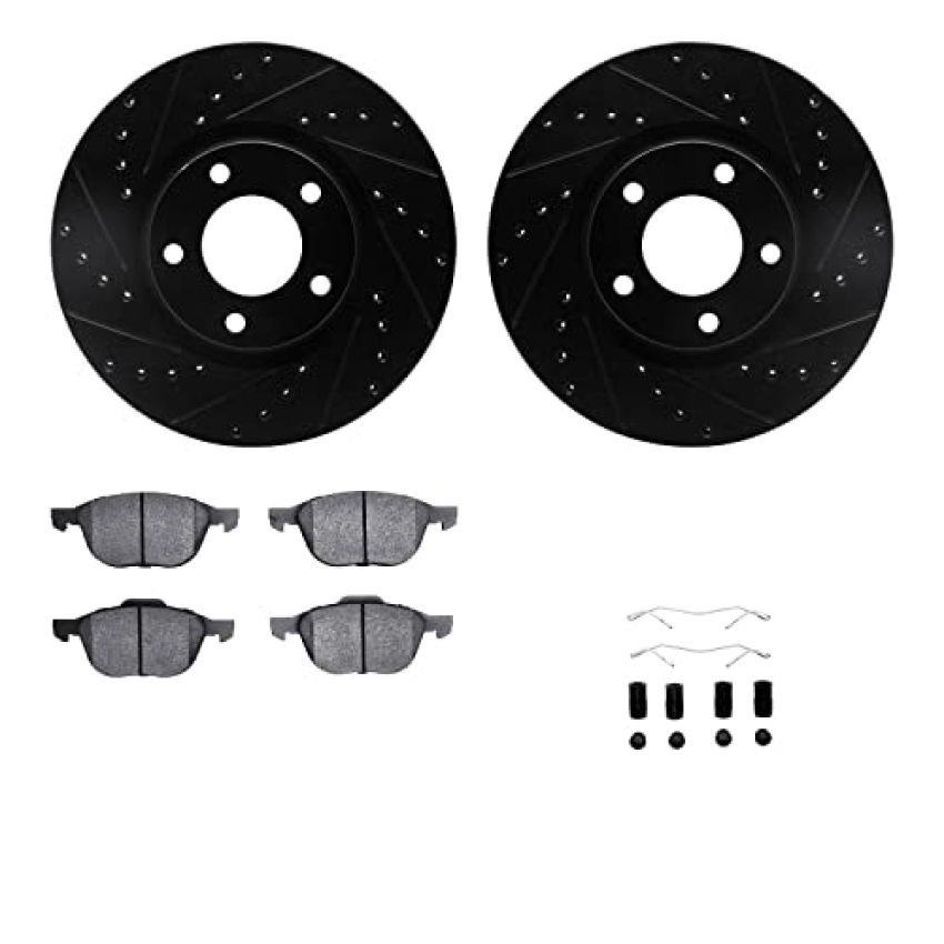 Dynamic Friction 8612-80006 Rotor Kit