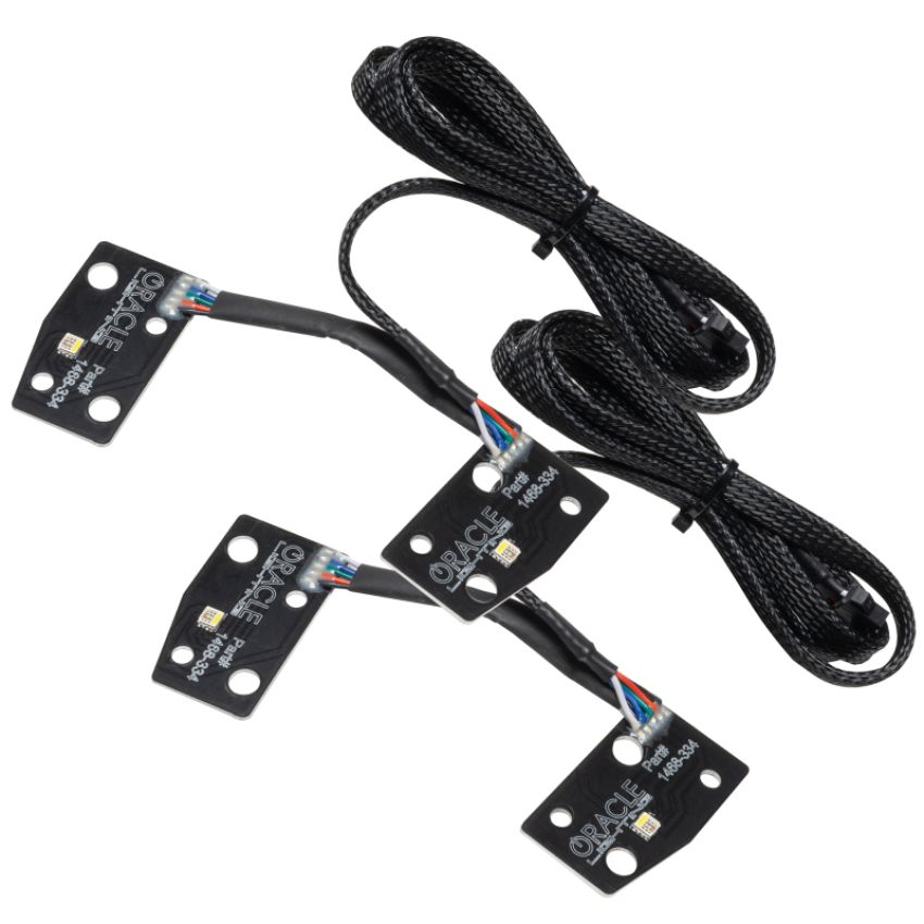 Oracle Lighting 1468-330 2021 Ford Bronco ColorSHIFT(tm) RGB+W Headlight Halo Upgrade Kit