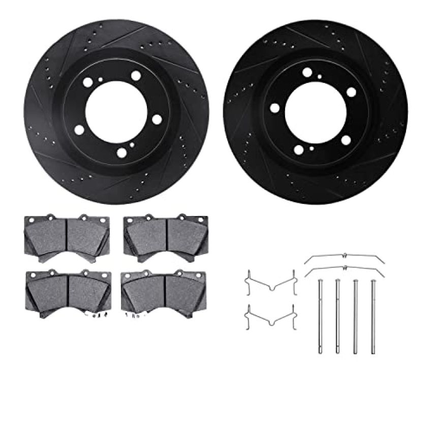 Dynamic Friction 8512-76161 Rotor Kit