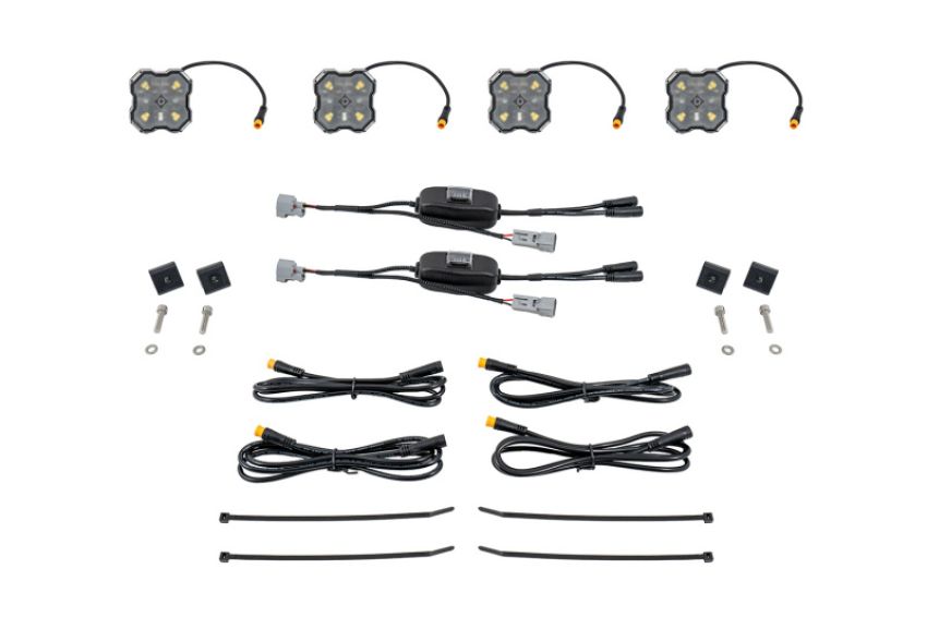Diode Dynamics DD7948 Stage Series LED Bed Light Kit for Toyota Tacoma- White Diffused