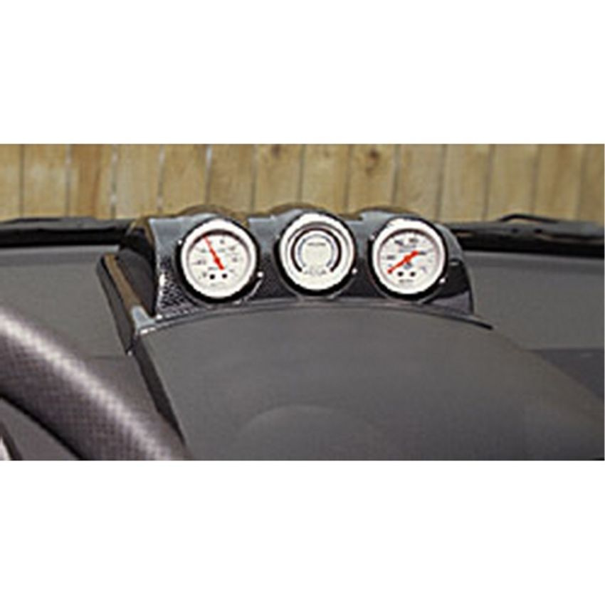 AutoMeter 20009 GAUGE MOUNT, DASH TOP, TRIPLE, 2 1/16