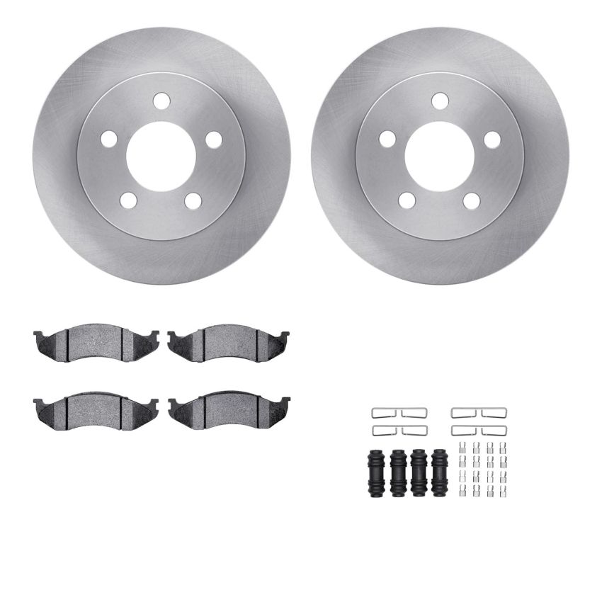 Dynamic Friction 6512-42187 Rotor Kit