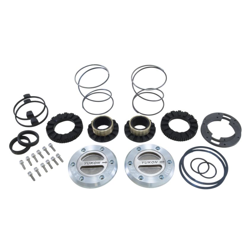 Yukon Gear & Axle YHC70002 Yukon Gear Hardcore Locking Hub Set For Dana 60 / 35 Spline. 99-04 Ford