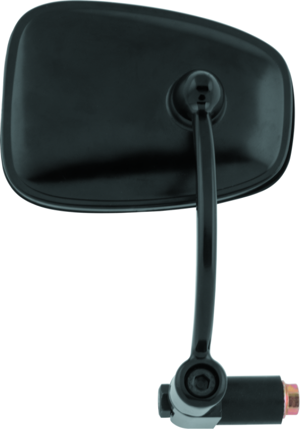 BikeMaster 601147 Semi-Retractable Barend Mirrors 7/8in & 1in Bars - Each - Black