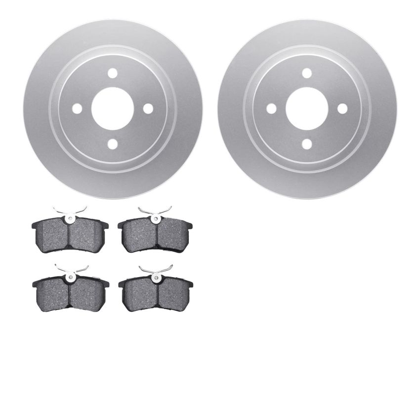 Dynamic Friction 4602-54009 Rotor Kit