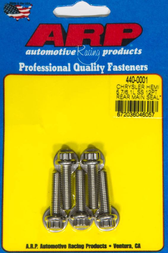ARP ARP440-0001 Rear Motor Cover Bolt Kit Mopar 5.7/6.1L Hemi