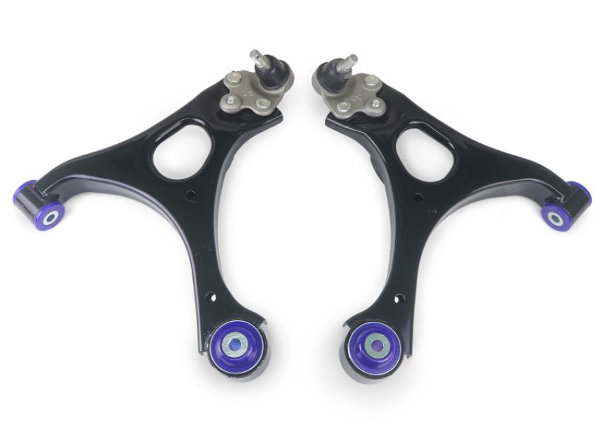 Superpro TRC1166 06 Honda Civic DX Front Lower Control Arm Set W/ Bushings