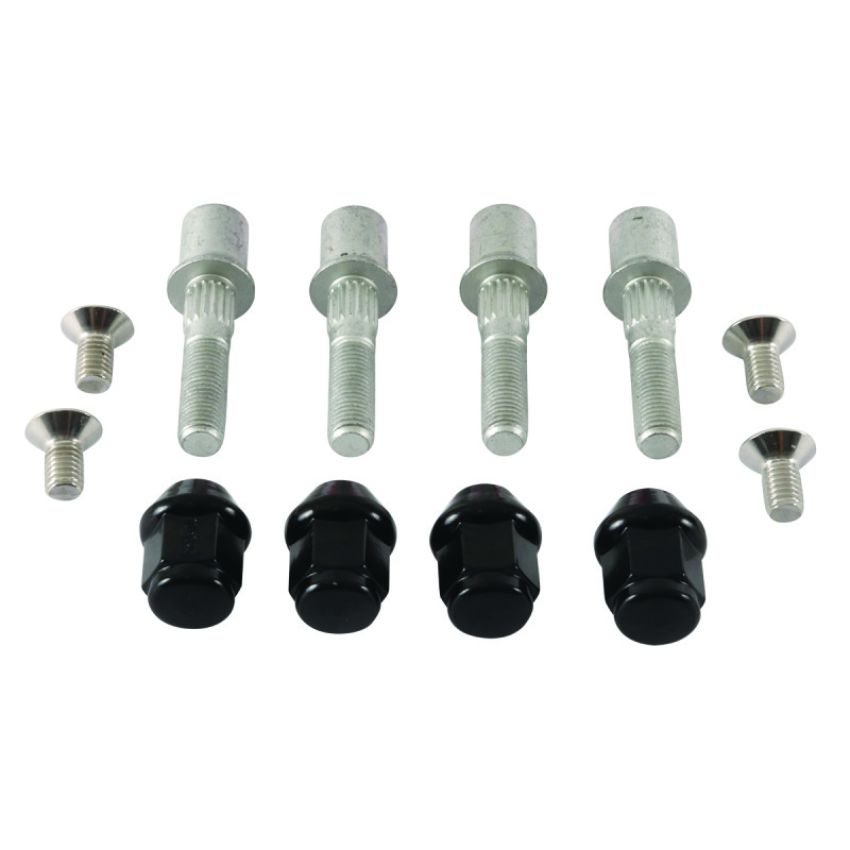 QuadBoss 608257 15-18 Can-Am Outlander 1000 6x6 Front Wheel Stud & Nut Kit