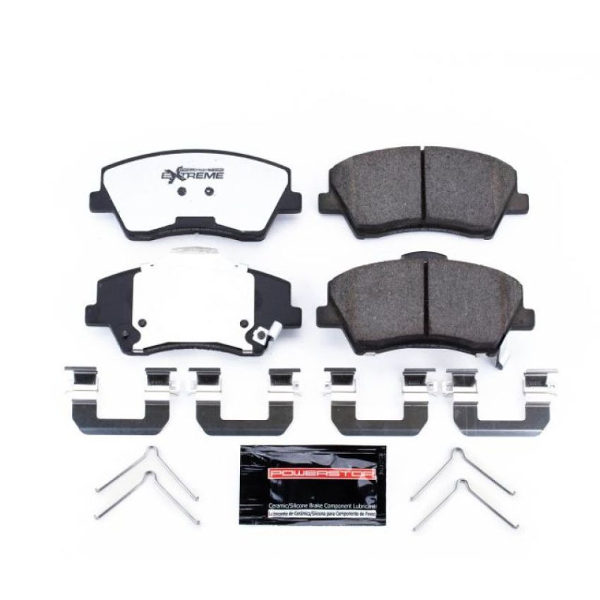 PowerStop Z36-1912 PowerStop - Z36 Truck and SUV Carbon-Fiber Ceramic Brake Pads with Hardware Kit