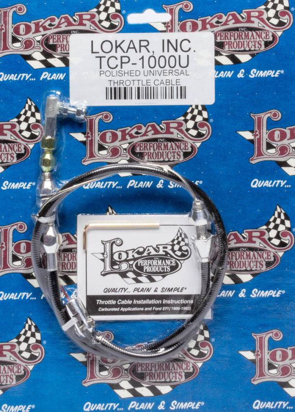 LOKAR LOKTCP-1000U Universal Throttle Cable Kit