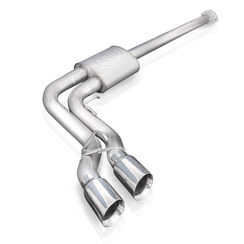 Stainless Works FT18CBFT 15-19 Ford F150 5.0L Lightning Exit Catback System w/ 4in Tips