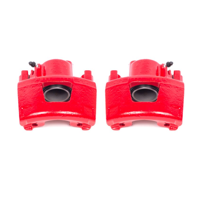 PowerStop S4600 Red Powder Coated Calipers