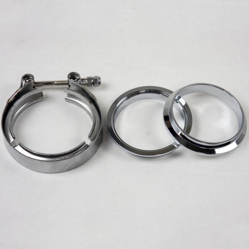 Granatelli Motor Sports 308530-1 V-Bands and Clamps - Stainless Steel Interlocking